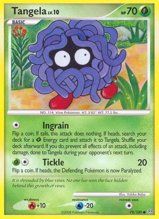 [PKM] Tangela (78/100) [Diamond & Pearl: Stormfront]