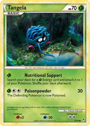[PKM] Tangela (72/95) [HeartGold & SoulSilver: Call of Legends]