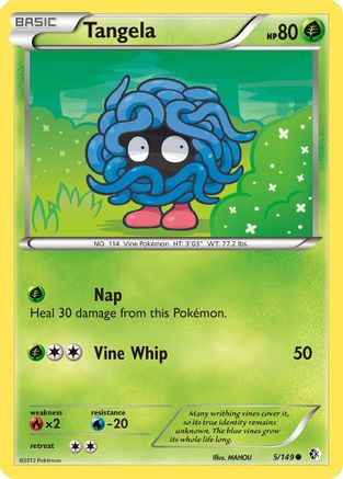 [PKM-C] Tangela (5/149) [Black & White: Boundaries Crossed]