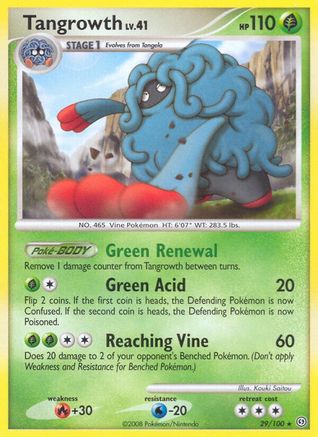 [PKM] Tangrowth (29/100) [Diamond & Pearl: Stormfront]