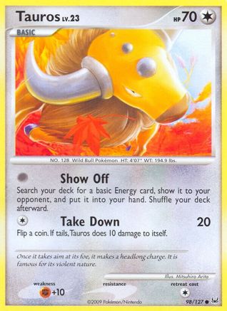 [PKM] Tauros (98/127) [Platinum: Base Set]