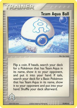 [PKM] Team Aqua Ball (75/95) [EX: Team Magma vs Team Aqua]
