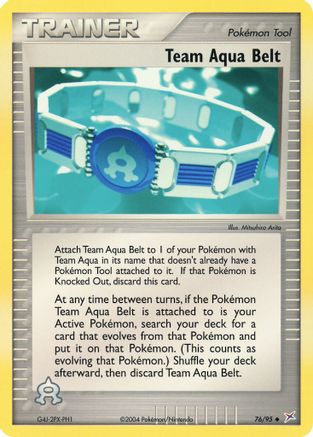 [TR] Team Aqua Belt (76/95) [EX: Team Magma vs Team Aqua]