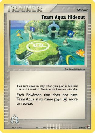 [PKM] Team Aqua Hideout (78/95) [EX: Team Magma vs Team Aqua]