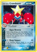 [PKM-R] Team Aqua's Crawdaunt (2/95) [EX: Team Magma vs Team Aqua]