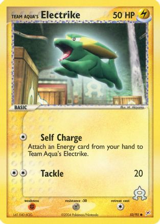 [PKM] Team Aqua's Electrike (53/95) [EX: Team Magma vs Team Aqua]