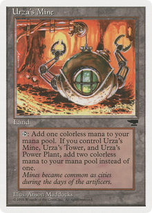 {C} Urza's Mine (Orange Background) [Chronicles][CHR 114B] - Misty Mountain Games