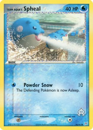 [PKM] Team Aqua's Spheal (56/95) [EX: Team Magma vs Team Aqua]