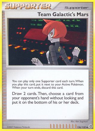 [PKM] Team Galactic's Mars (126/132) [Diamond & Pearl: Secret Wonders]