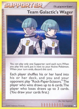 [PKM] Team Galactic's Wager (115/123) [Diamond & Pearl: Mysterious Treasures]