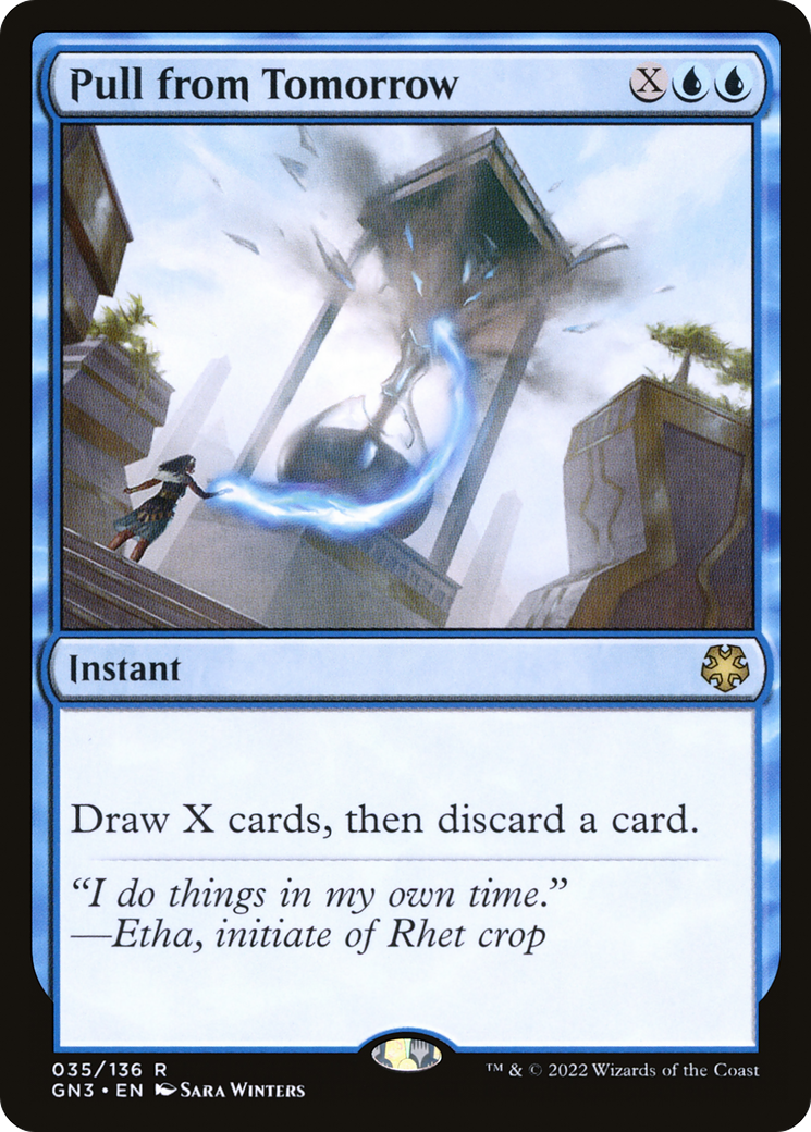 {R} Pull from Tomorrow [Game Night 2022][GN3 035]