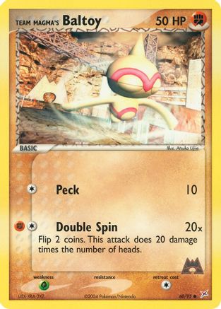 [PKM] Team Magma's Baltoy (60/95) [EX: Team Magma vs Team Aqua]
