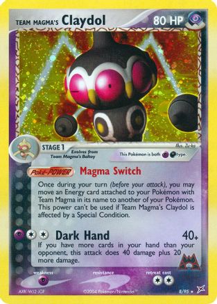 [PKM-R] Team Magma's Claydol (8/95) [EX: Team Magma vs Team Aqua]
