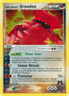 [PKM] Team Magma's Groudon (9/95) [EX: Team Magma vs Team Aqua]