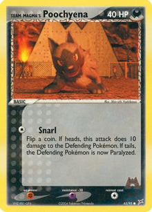 [PKM] Team Magma's Poochyena (65/95) [EX: Team Magma vs Team Aqua]
