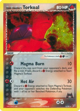 [PKM] Team Magma's Torkoal (12/95) [EX: Team Magma vs Team Aqua]