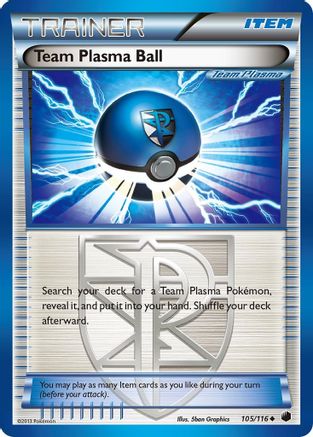 [PKM] Team Plasma Ball (105/116) [Black & White: Plasma Freeze]