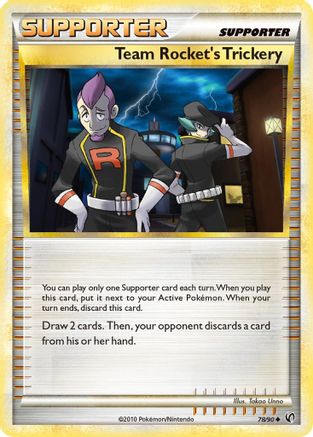 [PKM] Team Rocket's Trickery (78/90) [HeartGold & SoulSilver: Undaunted]