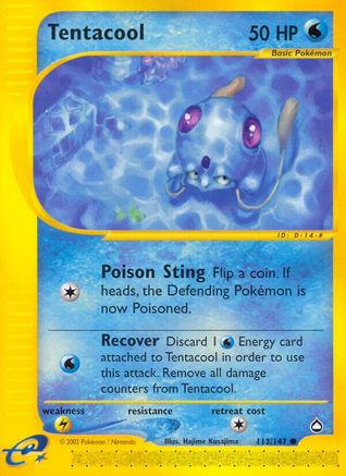 [PKM] Tentacool (113/147) [Aquapolis]