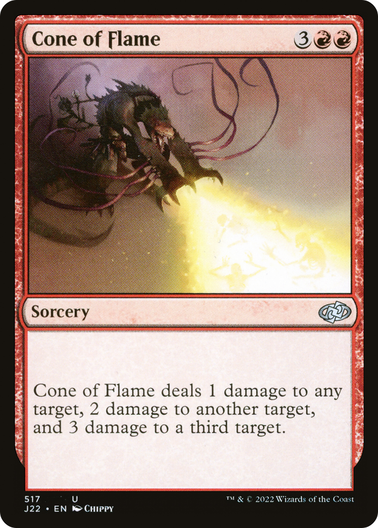 {C} Cone of Flame [Jumpstart 2022][J22 517]