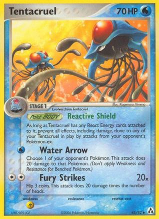 [PKM] Tentacruel (45/92) (Stamped) [EX: Legend Maker]