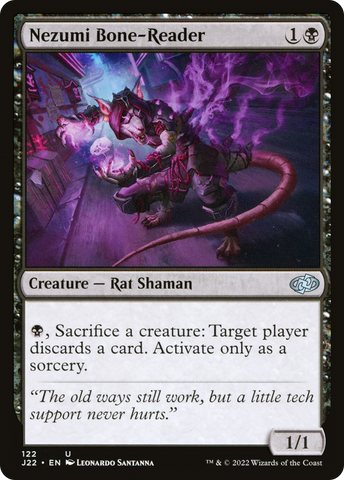 {C} Nezumi Bone-Reader [Jumpstart 2022][J22 122]