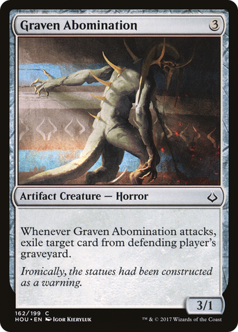 {C} Graven Abomination [Hour of Devastation][HOU 162]