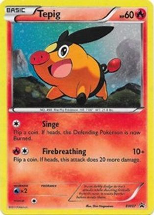 [PKM] Tepig (BW07) [Black & White: Black Star Promos]