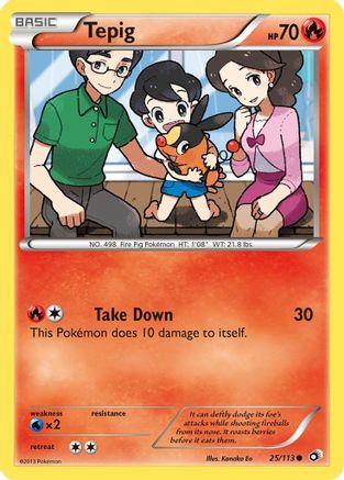 [PKM] Tepig (25/113) [Black & White: Legendary Treasures]