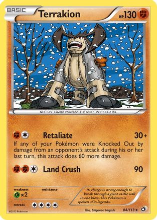 [PKM] Terrakion (84/113) [Black & White: Legendary Treasures]