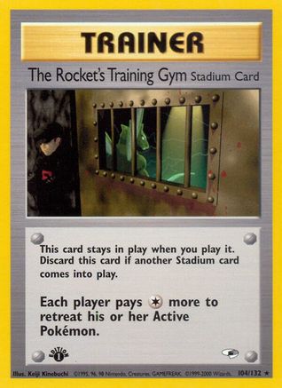 [TR] The Rocket's Training Gym (104/132) [Gym Heroes 1st Edition]