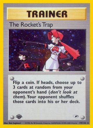 [PKM] The Rocket's Trap (19/132) [Gym Heroes 1st Edition]