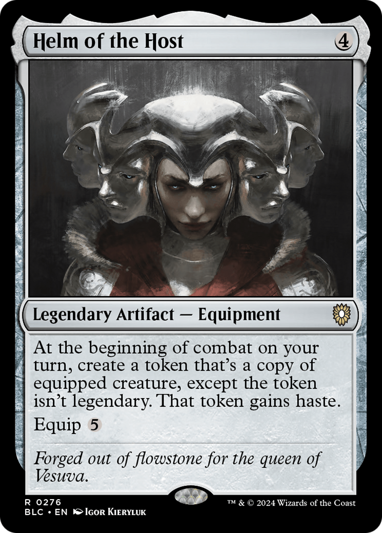 {R} Helm of the Host [Bloomburrow Commander][BLC 276]