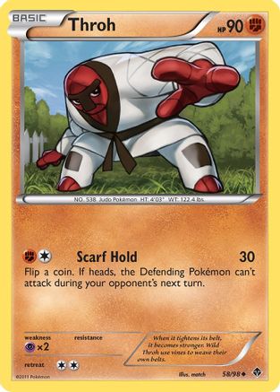 [PKM-C] Throh (58/98) [Black & White: Emerging Powers]