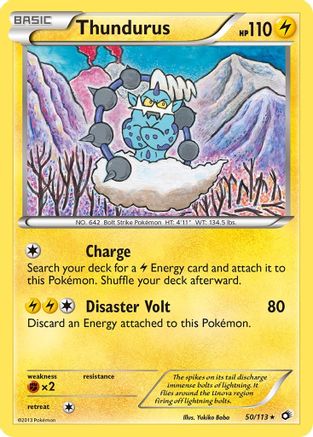 [PKM] Thundurus (50/113) [Black & White: Legendary Treasures]