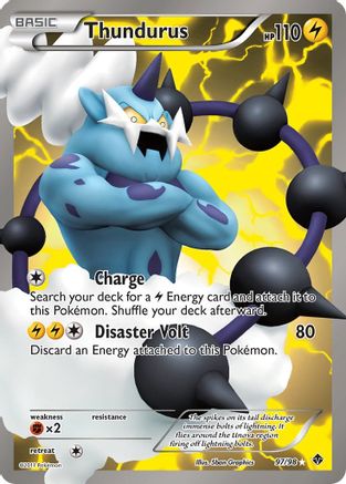 [PKM-R] Thundurus (97/98) [Black & White: Emerging Powers]