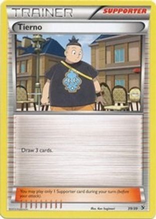 [TR] Tierno (39/39) [XY: Kalos Starter Set]