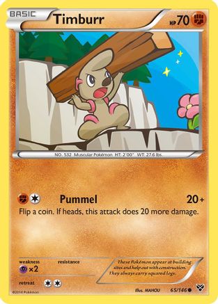 [PKM] Timburr (65/146) [XY: Base Set]