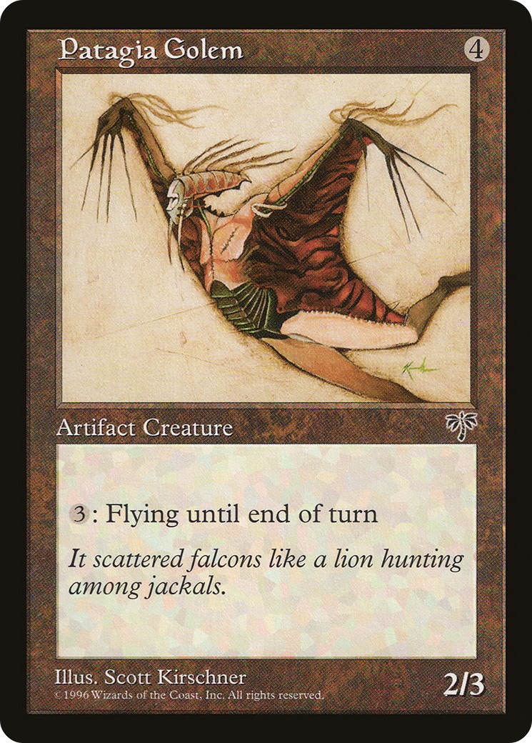 {C} Patagia Golem [Mirage][MIR 313]