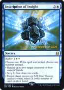{R} Inscription of Insight [Zendikar Rising Prerelease Promos][PR ZNR 061]