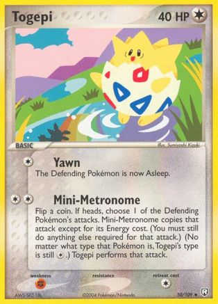 [PKM] Togepi (50/109) (Stamped) [EX: Team Rocket Returns]