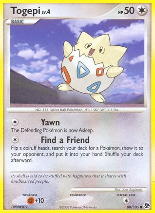 [PKM] Togepi (88/106) [Diamond & Pearl: Great Encounters]