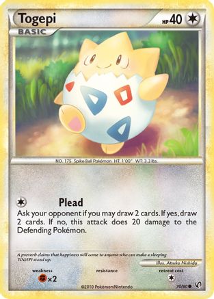 [PKM] Togepi (70/90) [HeartGold & SoulSilver: Undaunted]