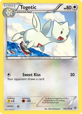 [PKM-C] Togetic (103/135) [Black & White: Plasma Storm]