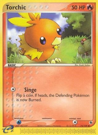 [PKM] Torchic (74/109) [EX: Ruby & Sapphire]