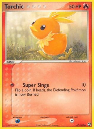 [PKM] Torchic (67/108) (Stamped) [EX: Power Keepers]