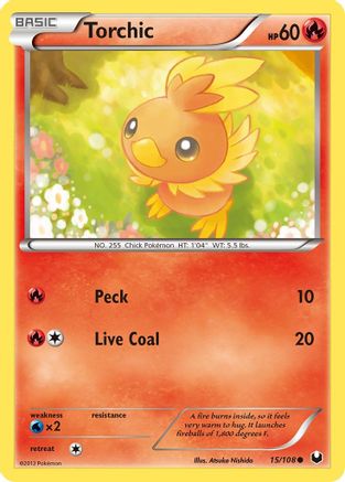 [PKM] Torchic (15/108) [Black & White: Dark Explorers]