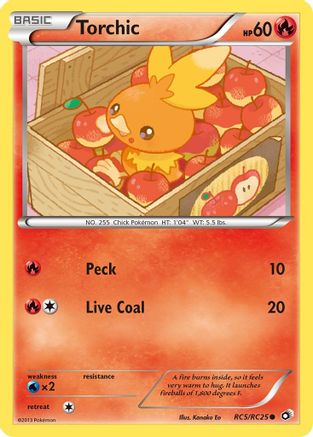 [PKM] Torchic (RC5/RC25) [Black & White: Legendary Treasures]