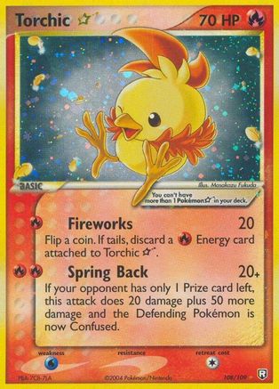 [PKM-R] Torchic Star (108/109) [EX: Team Rocket Returns]