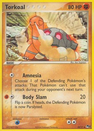 [PKM] Torkoal (10/17) [POP Series 1]